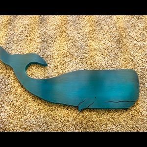 Blue whale wall hanging